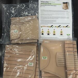 Tan Elastic Support Band